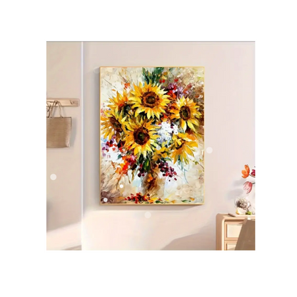 Sunflower Paint-By-Number