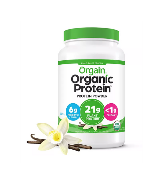 Proteína em pó Orgânica 21g Plant-Based Orgain - 1.25kg - ver opções