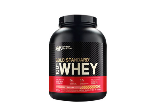 Gold Standard 100% Whey Protein Powder com BCAA – 2.3kg