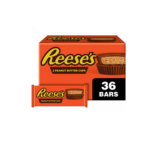 Reese's Milk Chocolate Peanut Butter Cups - 36 unidades