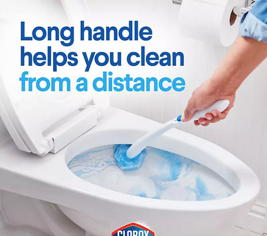 Sistema de limpeza de banheiro descartável Clorox ToiletWand